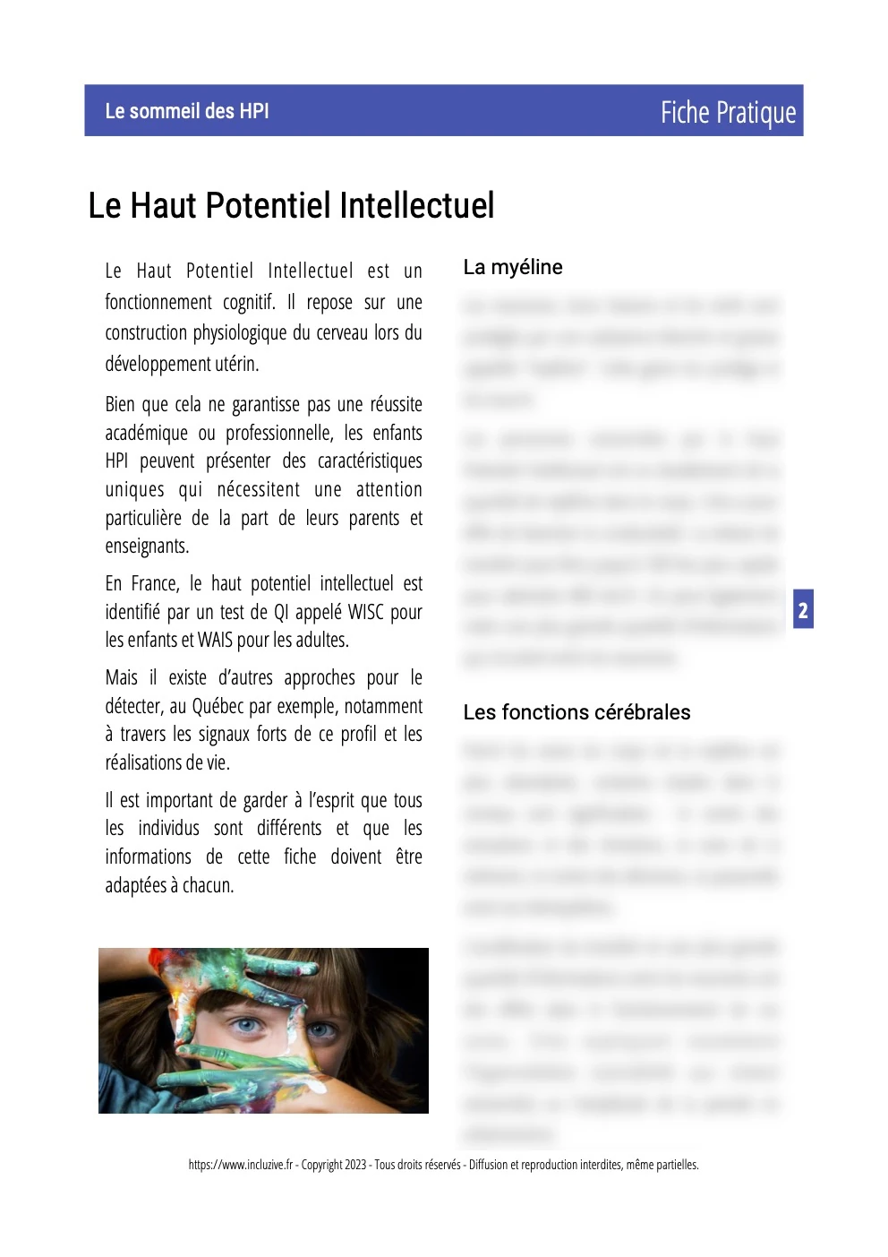incluZiveLesommeildesHPIp incluZive HPI
