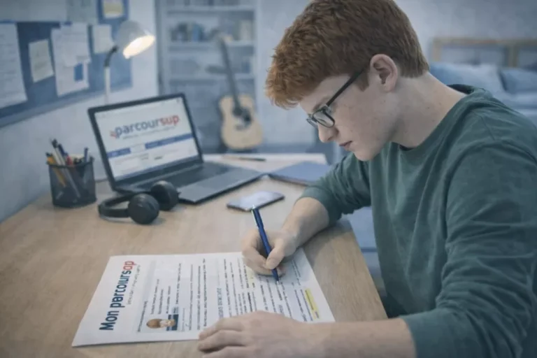 Un jeune HPI rédige ses voeux pour Parcoursup