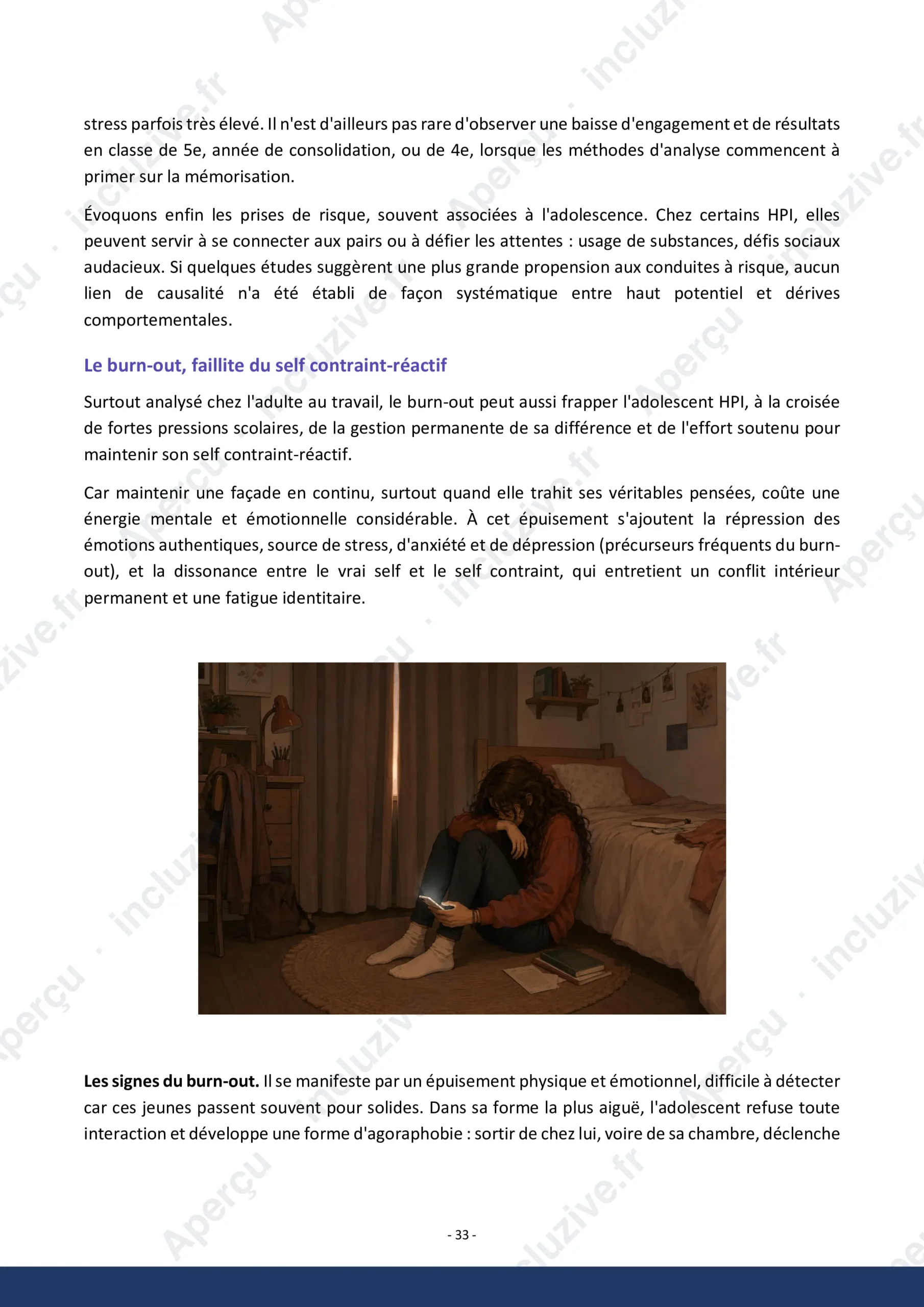 Apercu La blessure de rejet chez les personnes HPI incluZive HPI