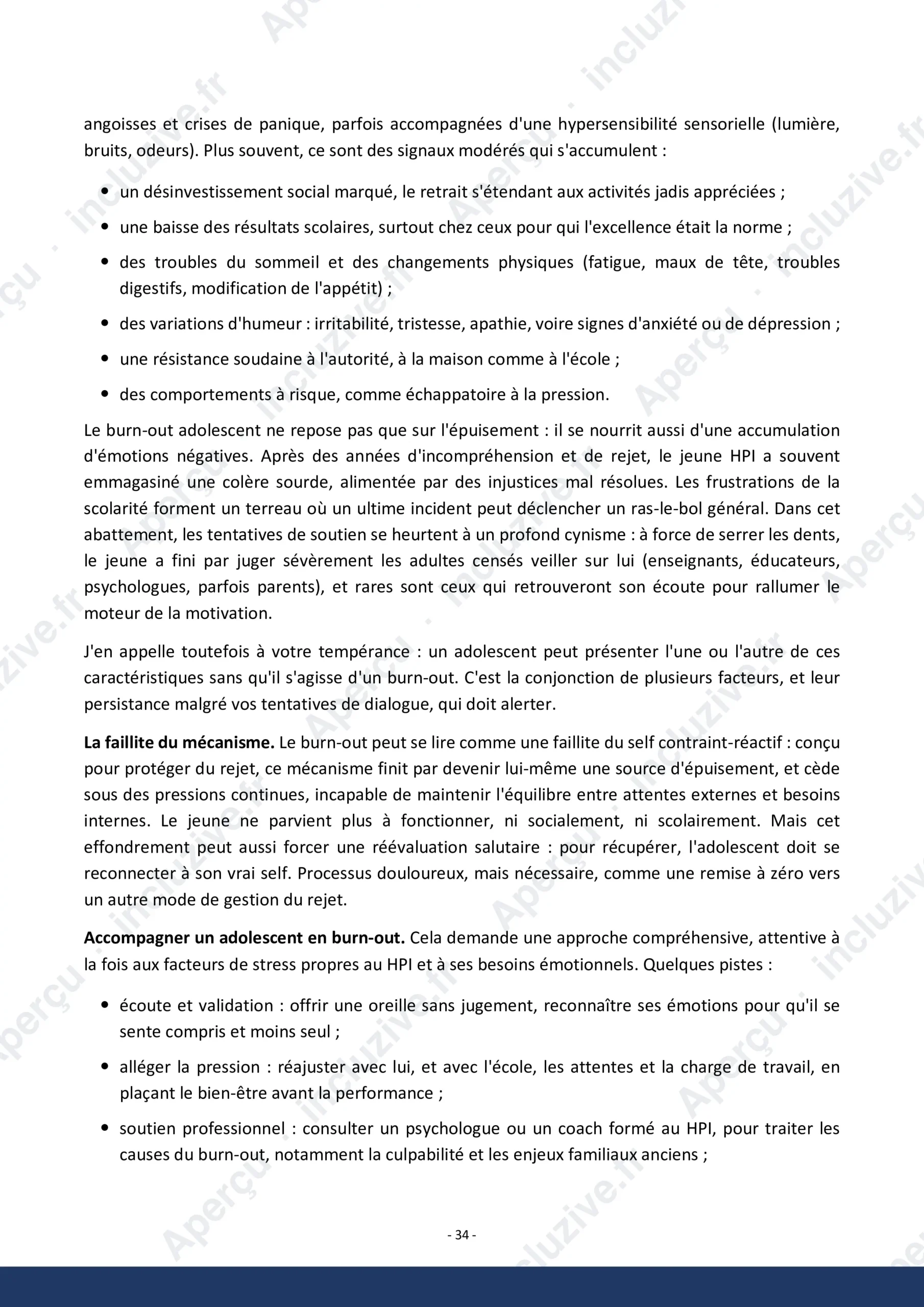 Apercu La blessure de rejet chez les personnes HPI incluZive HPI